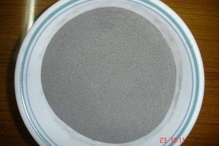 Ladle covering compound powder sample